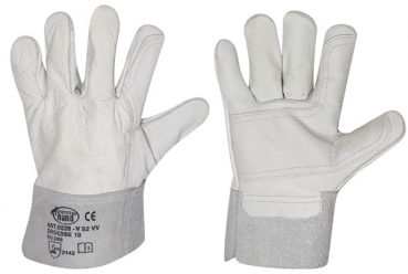Rindlederhandschuh mit Handfl�chenverst�rkung